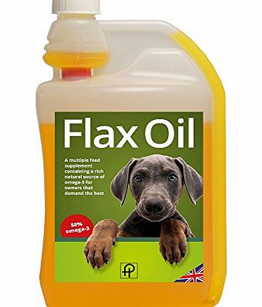 Pegasus Health Flax Oil for dogs 1 Litre