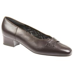 Peko by Pavers Female Pek406 Leather Upper Textile/Leather insole Lining Peko in Dark Brown