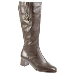 Peko by Pavers Female Pek819 Leather Upper Textile Lining Calf/Knee in Brown