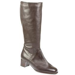 Peko by Pavers Female Pek821 Leather Upper Textile Lining Calf/Knee in Brown