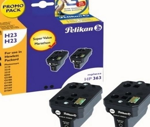 Pelikan 358837 Peli ink H23 BK 6ML 2Pack 358837