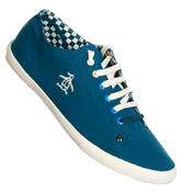 Bennie Legion Blue Canvas Trainer Shoes