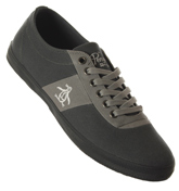 Jack Dark Grey Canvas Trainers