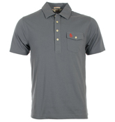 Jack Folkstone Grey Slim Fit Polo Shirt