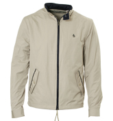 Silver Hooded Lightweight Jacket