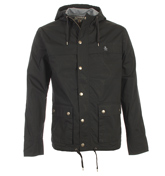 True Black Hooded Jacket
