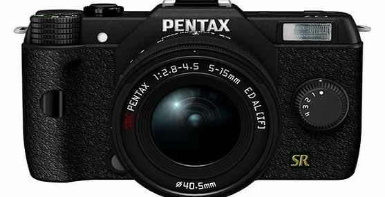  Digital SLR camera Q7 Zoom Lens Kit lt;with 02 STANDARD ZOOM gt; BLACK