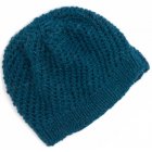 People Tree Open Knit Beanie - Teal