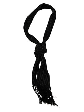 Peoples Market Black Skinny Scarf