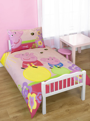 Peppa Pig Adorable Junior Duvet Cover Set