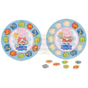 Peppa Pig Clock Puzzle