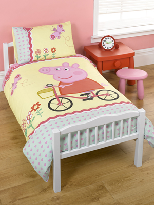 Peppa Pig Junior Duvet Cover Set   Anti-Allergy