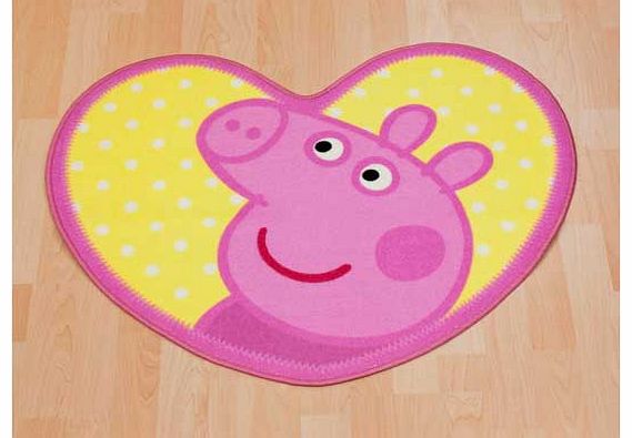 Peppa Pig Oink Shaped Rug