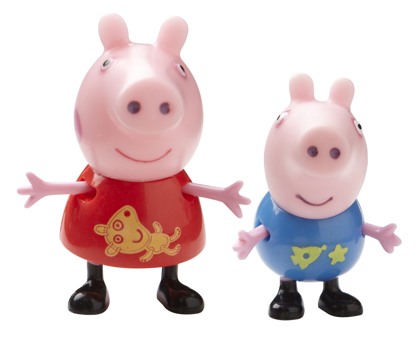 Red Peppa and Blue George