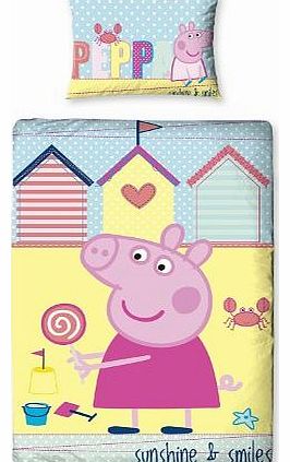 Peppa Pig Seaside Single Duvet Cover