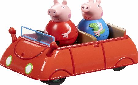 Peppa Pig Weebles Push-Along Wobbily Car