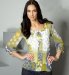 Per Una 3/4 Sleeve Assorted Spots Print Blouse