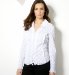 Per Una Long Sleeve Fluted Spot Blouse