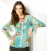 Per Una Long Sleeve Indie Bloom Blouse