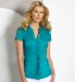 Per Una Short Sleeve Crinkle Blouse