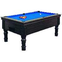 8ft Free Play Supreme &#39;Prince&#39; Pool Table Mahogany Finish