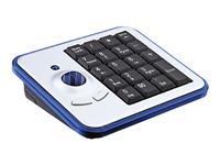 Perixx PERIPAD - 601U Keypad USB 27Mhz Wireless With Optical Trackball Mini Size