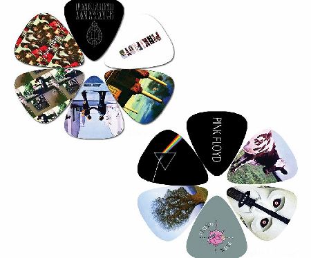 Perri`s Pink Floyd Set Of 12 Plectrums