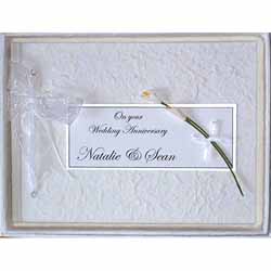 personalised Anniversary Album