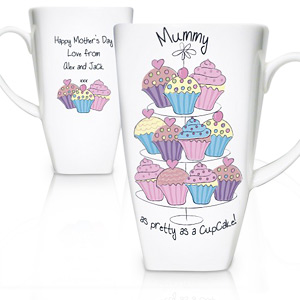 As Pretty As a Cupcake Tall Latte Mug