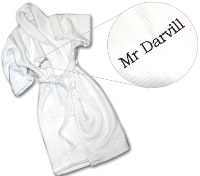 personalised Bath Robe