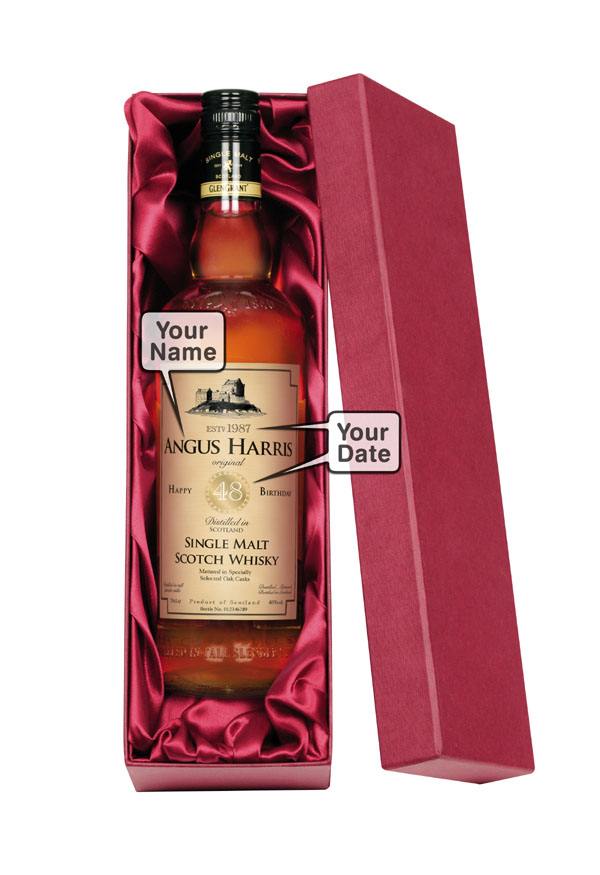 Personalised Best Man Malt Whisky Bottle Only