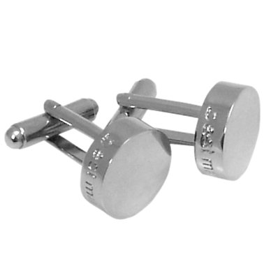 best man round cufflinks