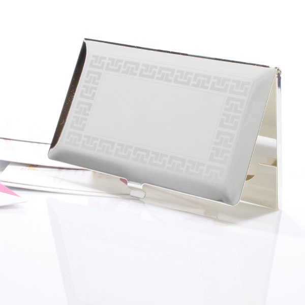 Bevelled Business Card Holder