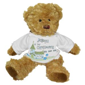 Blue Church Teddy with T-Shirt