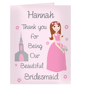 Bridesmaid Card