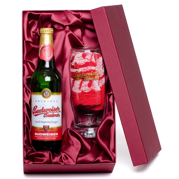 Personalised Budweiser Budvar Gift Pack