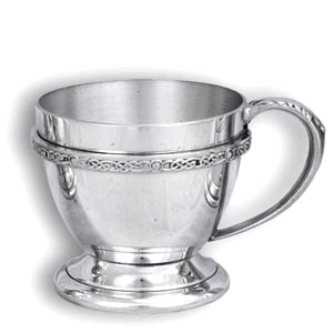 personalised Cetic Design Baby Cup
