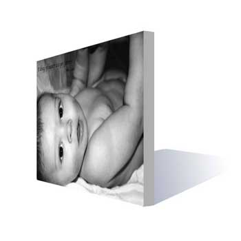 Christening Canvas Photo Print