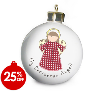 Christmas Angel Bauble