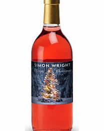 Christmas Tree Lights Rose Wine