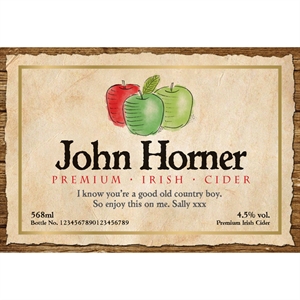 Cider Labels with Modern Design