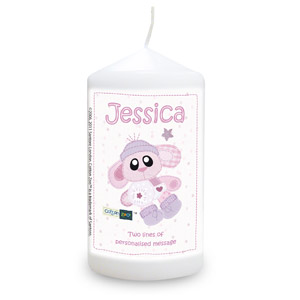 Cotton Zoo Bobbin the Bunny Candle