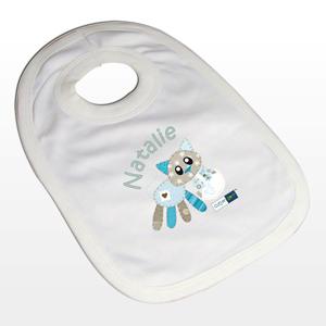 Cotton Zoo Calico the Kitten Bib