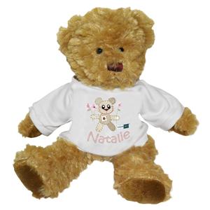 Cotton Zoo Tweed the Bear Girls Teddy