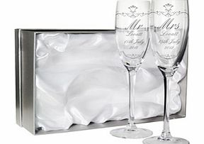 Couples Champagne Flute Set