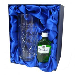 Crystal and Gin Gift Set