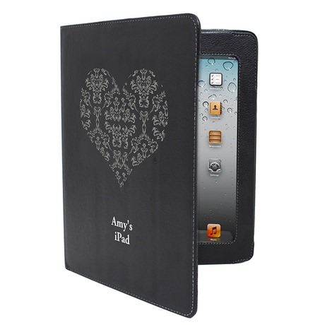 Damask Heart iPad Case