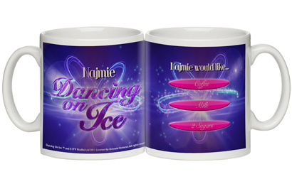 Dancing On Ice Mug - Any name