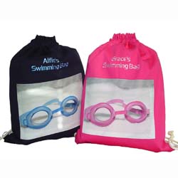 Drawstring Swimming Bag Navy Blue