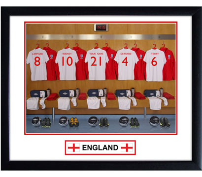 England Dressing Room Photo